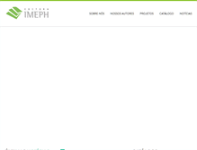 Tablet Screenshot of imeph.com.br